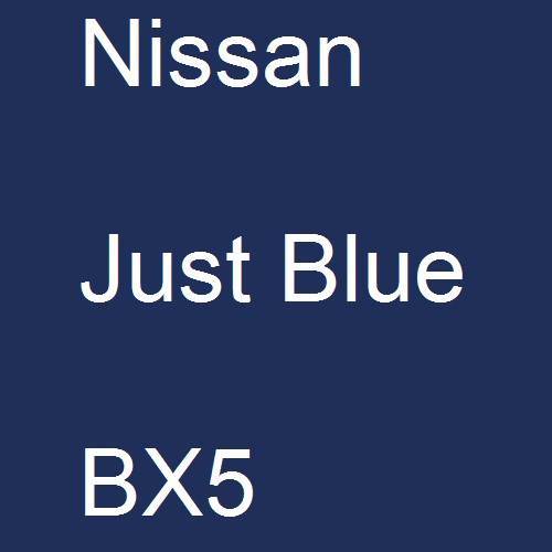 Nissan, Just Blue, BX5.